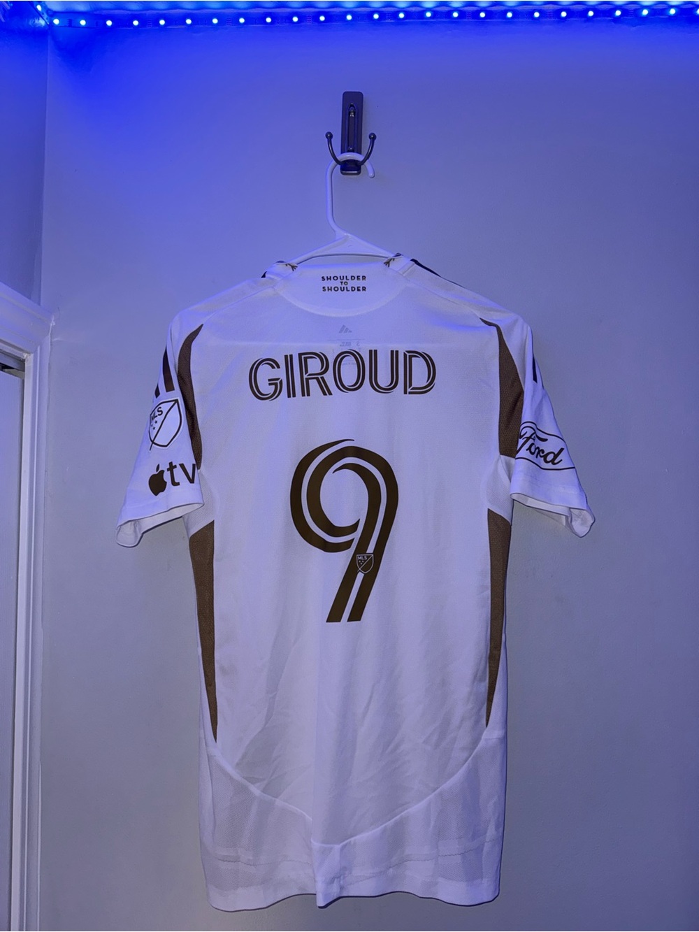 Adidas Giroud #9 LAFC 25/26 Authentic Away Jersey